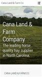 Mobile Screenshot of canalandfarm.com